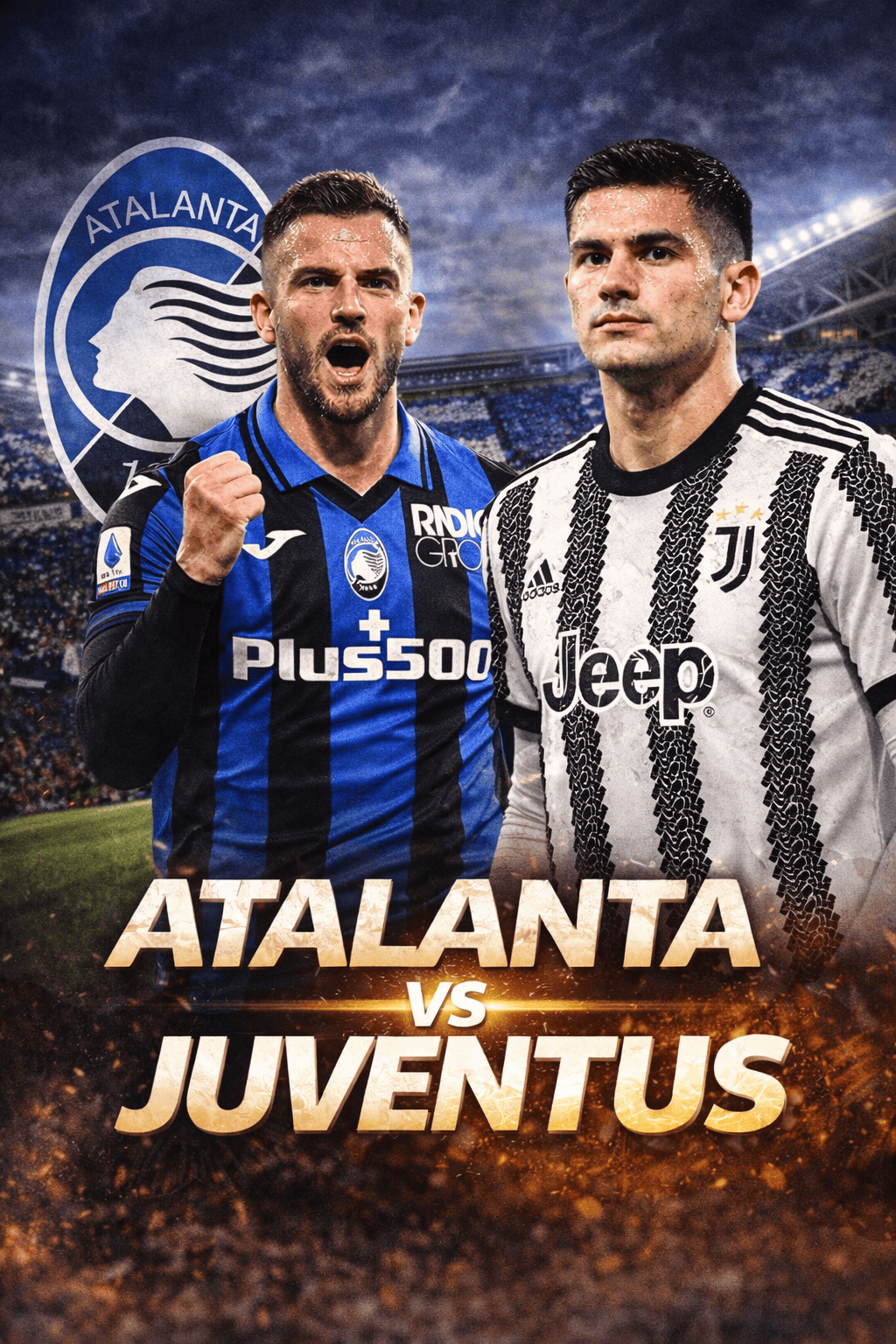 意甲：亚特兰大vs尤文图斯，欧冠卡位战，残阵尤文能顶住压力吗？